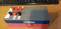 Farm Radio A-B Battery Box