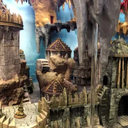 Fortified Stalactite & Bridge Compound