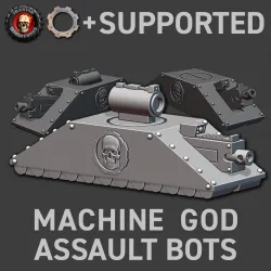 FREE MACHINE GOD ASSAULT BOTS | 12 POSES +SUPPORTED