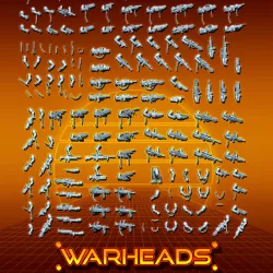 Gigantic Builder for Prisoners and Criminals! 18 Minis (almost 300 bits + 54 heads)