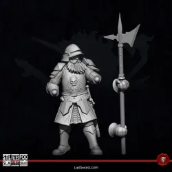 Halberdier of the Wolf Warband