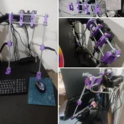 hanging support for notebook