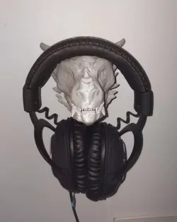 Headphone stand Dragon Head - Remix