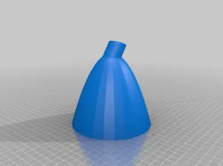 Humidifier top cone