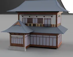  Japanese House STL+F3D