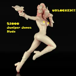Juniper Jones Vintage Scifi Pinup