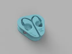 KZ ZSN IEM EARPHONE WRAP CASE (other cable)