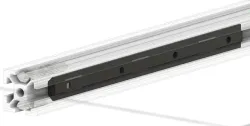 Long t-nut with 4 holes m3 for mgn9 linear guides