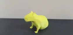 Low Poly Capybara