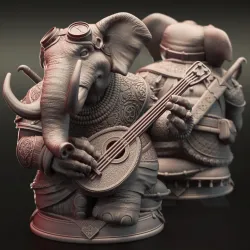 Loxodon Bard - Mahogany