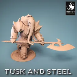 Loxodon Great Axe Attack