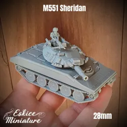 M551 Sheridan tank - 28mm