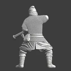 Medieval Kievan Rus handgunner