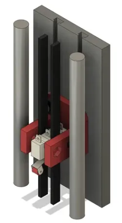 Monoprice Mini Delta Limit Switch Mount