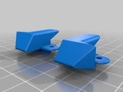Mosquito net holder (custom fastenner)