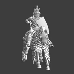 Mounted English knight