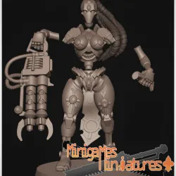 Necro warrior anime figurine