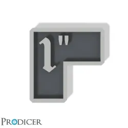 One inch regiment marker - movement template by PRODICER
