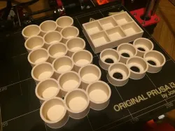 Parametric bottle tray