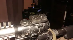 Picattiny Rail replacement For Micro Red Dot built into Theta Optics Rhino scope