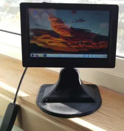 Raspberry Pi 3B 5" DSI Touchscreen Case with Stand