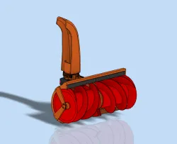 RC SCHNEEFRÄSE / RC SNOW BLOWER 1:10