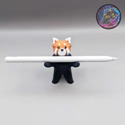 Red Panda Pen Holder