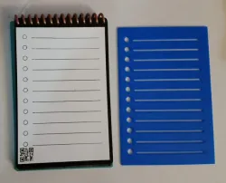 Rocketbook Mini Checklist Stencil