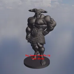 Roj Demon Pose Pin Up