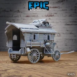 Settler Wagon / Mount Drawn Carriage / Wild West Transporter / Colonist Construct