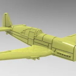 STL PACK - 21 Battle Planes of WW2 (Vol.2, scale 1:200) - PERSONAL USE