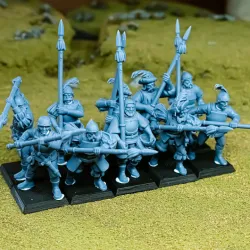 Sunland Troops with Halberds and Spears - Highlands Miniatures
