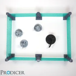 Tabletop sci-fi terrain energy barrier or laser fence by PRODICER