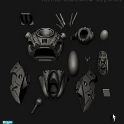 Tech Elves - Scorpion Tank