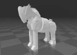TrojanHorse Low Poly