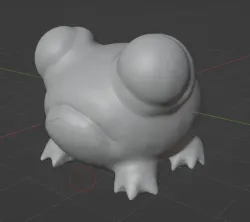 Very rotund frog