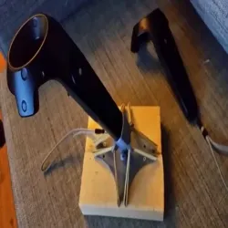 Vive wand virtual joystick base