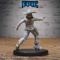 Wild West Bandit Shooting / Bank Robber / Ruthless Trickster / Criminal Villager / Evil Duelist