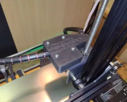 X-axis Cable Holder for Mega Zero 2 with Direct Extruder