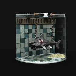 Zombie Shark diorama - presupported