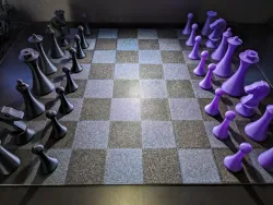 16"x16" Printable Chess Set