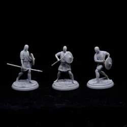 3 Carthaginian Adyrmachidae Warriors
