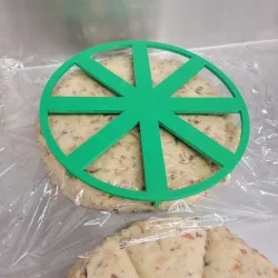 8 inch cake/dough divider