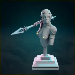 Agoth bust (Ladies of Chaos vol.2 Celestials)