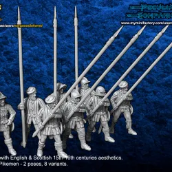 Anglo-Scots Pikemen and Halberdiers