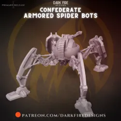Armored Spider Bot