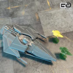 Arrowhead Starfighter - tactical scale