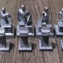 Avengers vs. Justice League Chess Set