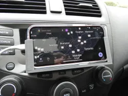 Awesome Car CD Player Phone Holder