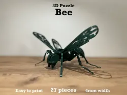 "Bee" 3D Puzzle